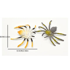 Simulated Spider Toy Small Flower Spider Scary Crawling Insect Spider Model