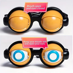 Crazy Eyes Creative Fun Glasses Party Props Blinking Eyes Biology