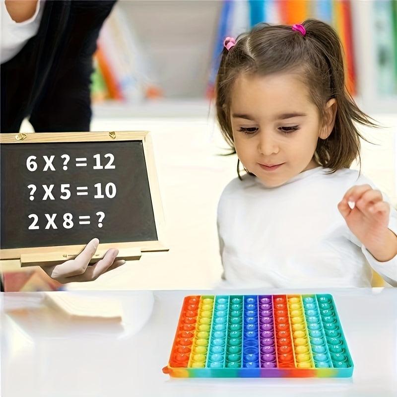 Multiplication Table Math Games Stress Relief Toy for Children & Adults 12x12