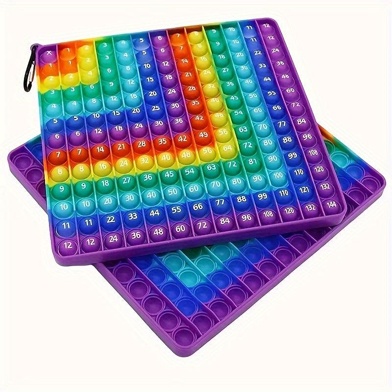 Multiplication Table Math Games Stress Relief Toy for Children & Adults 12x12