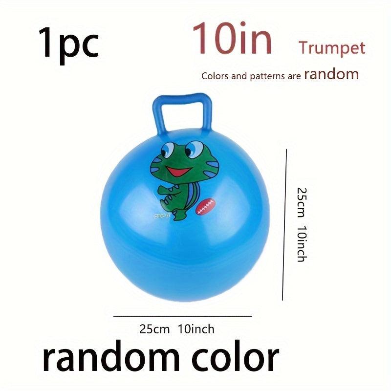 Large Bouncing Ball With Handle for Balance Jumping Fun