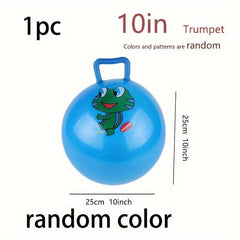 Large Bouncing Ball With Handle for Balance Jumping Fun