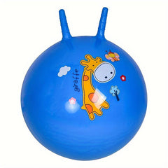 Large Bouncing Ball With Handle for Balance Jumping Fun