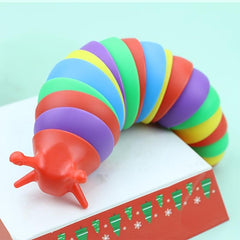 Fidget Slug Toy Sensory Articulated Flexible Toy for Stress Relief