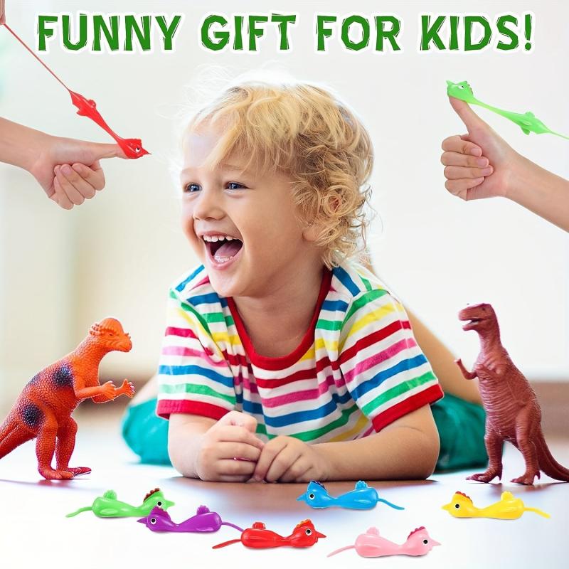 30-Piece Set of Catapult Chickens & Turkeys TPR Rubber w/ Finger Slingshots