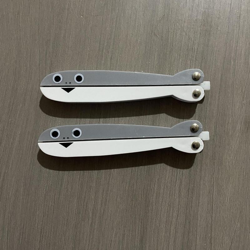 3D Printed Fish Bone Butterfly Safe Small Toy Game Training Butterfly