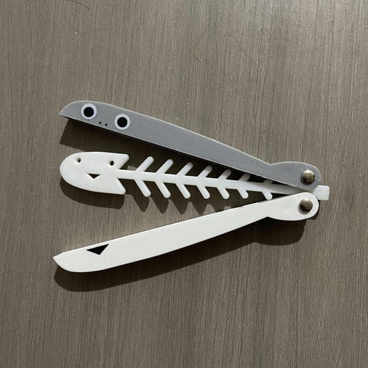 3D Printed Fish Bone Butterfly Safe Small Toy Game Training Butterfly