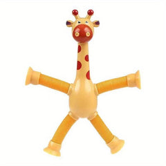 Long Neck Deer Retractable Tube Creative Toy Stress Reliever