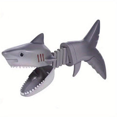 Shark Prank Toy Telescopic Spring Hand Clip Bite Fun