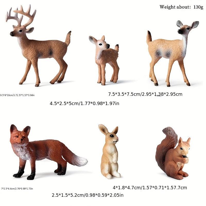 Wildlife Deer Toy Set for Kids