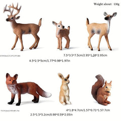 Wildlife Deer Toy Set for Kids