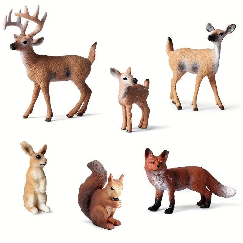 Wildlife Deer Toy Set for Kids
