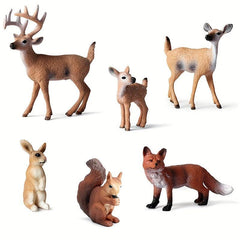 Wildlife Deer Toy Set for Kids