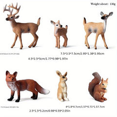 Wildlife Deer Toy Set for Kids