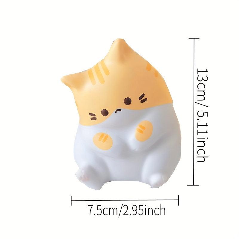 Cat Decompression Toy Slow Rebound Cartoon Ventilating Animal