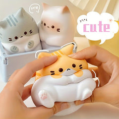 Cat Decompression Toy Slow Rebound Cartoon Ventilating Animal