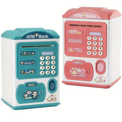 Fingerprint Piggy Bank Money Saving Box Toy Gift For Kids