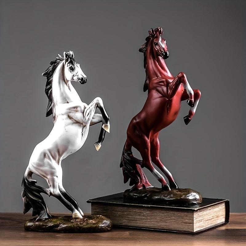 13in Horse Toy Ornaments Office Desk Living Room Decor