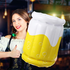 Inflatable Ice Bucket Beer Cup Ice Bar Water Drink Plate