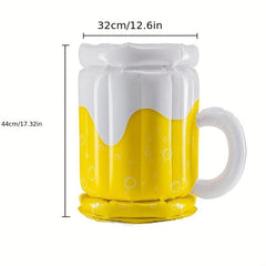 Inflatable Ice Bucket Beer Cup Ice Bar Water Drink Plate