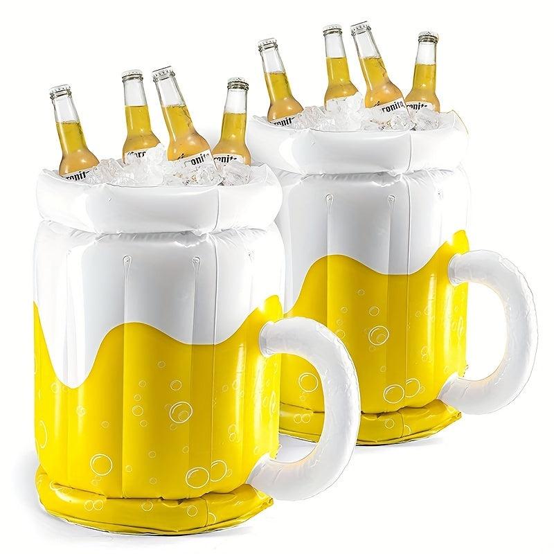 Inflatable Ice Bucket Beer Cup Ice Bar Water Drink Plate