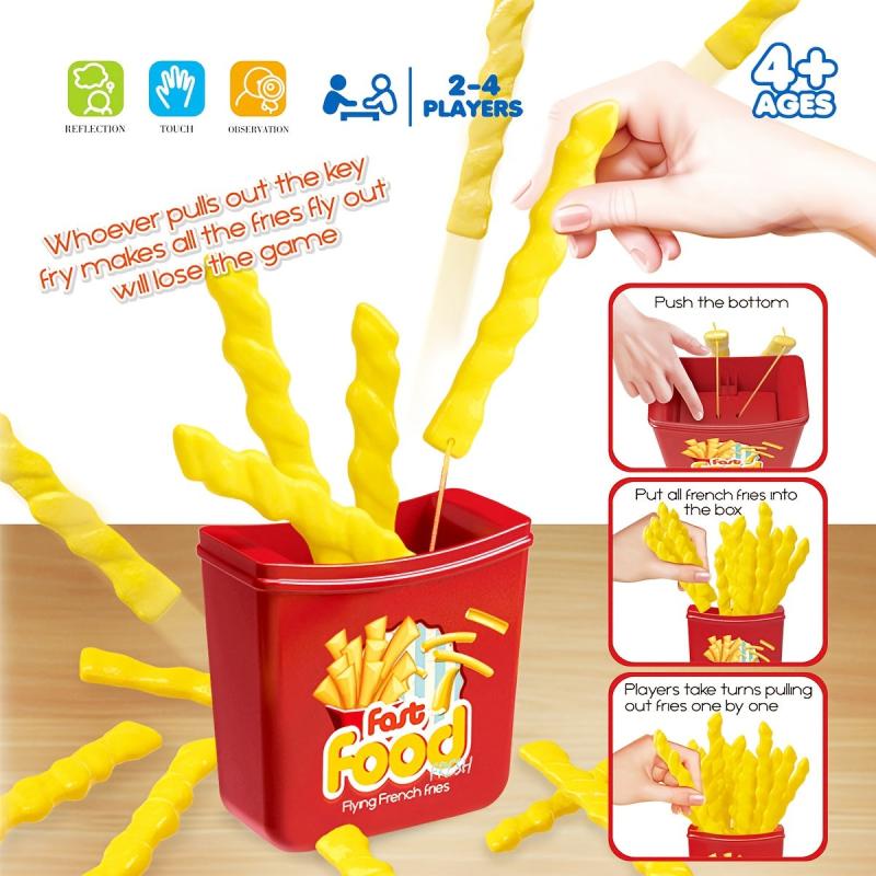 Multiplayer French Fries Desktop Game Toy