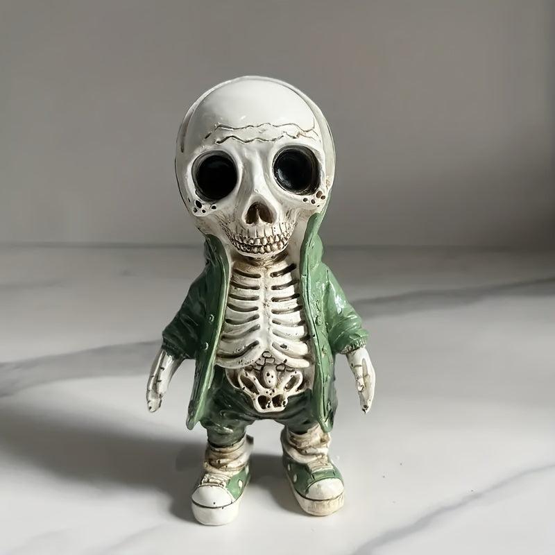 Halloween Skull Doll Resin Crafts Decoration