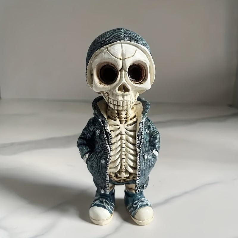 Halloween Skull Doll Resin Crafts Decoration