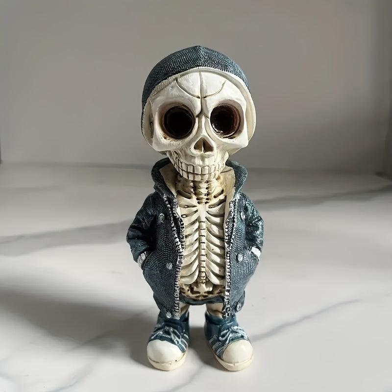 Halloween Skull Doll Resin Crafts Decoration