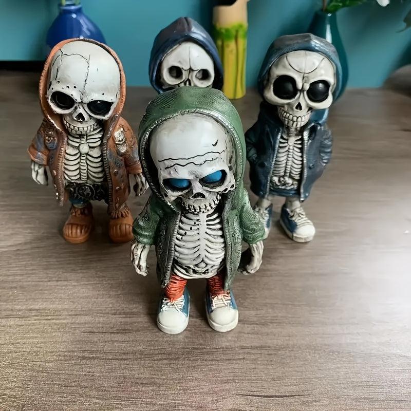 Halloween Skull Doll Resin Crafts Decoration