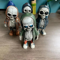 Halloween Skull Doll Resin Crafts Decoration