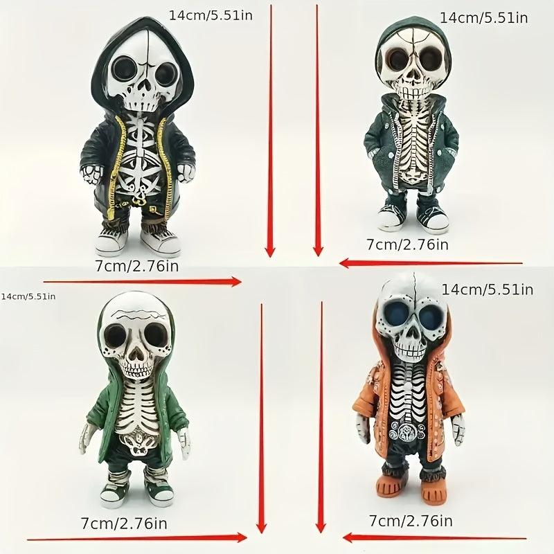 Halloween Skull Doll Resin Crafts Decoration