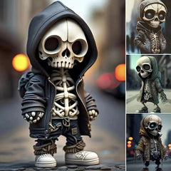Halloween Skull Doll Resin Crafts Decoration