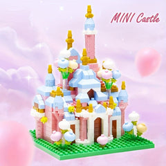 556pcs Mini Castle Building Block Set - Educational Toys for Kids and Adults