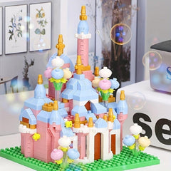 556pcs Mini Castle Building Block Set - Educational Toys for Kids and Adults