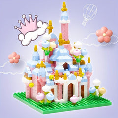 556pcs Mini Castle Building Block Set - Educational Toys for Kids and Adults