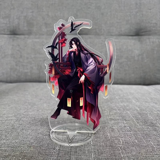 Acrylic Chinese Anime Figure Stand 5.9in Desk Decor Gift