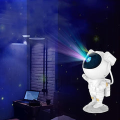 Astronaut Star Projector Night Light with Nebula for Bedroom
