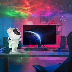Astronaut Star Projector Night Light with Nebula for Bedroom