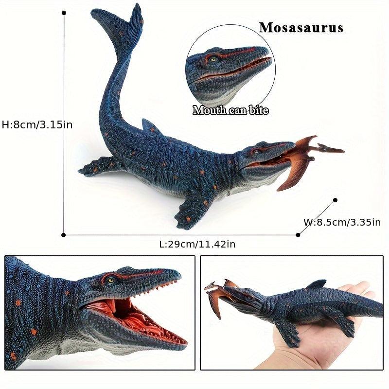 Mosasaurus Dinosaur Toy Figure Realistic Ancient Sea Monster Model