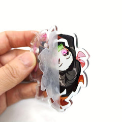 Anime Demon Acrylic Figure Stand Desk Decor for Fans