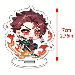 Anime Demon Acrylic Figure Stand Desk Decor for Fans
