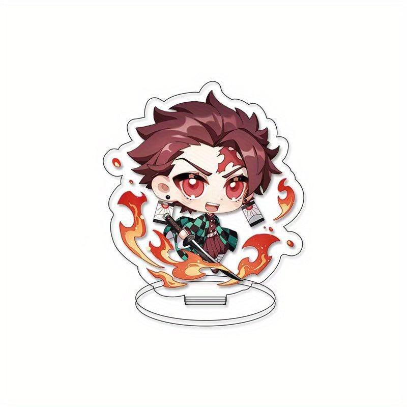 Anime Demon Acrylic Figure Stand Desk Decor for Fans