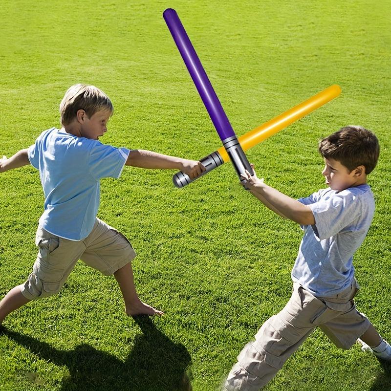 6pcs Inflatable Lightsaber Game For Outdoor Games Halloween Christmas Party