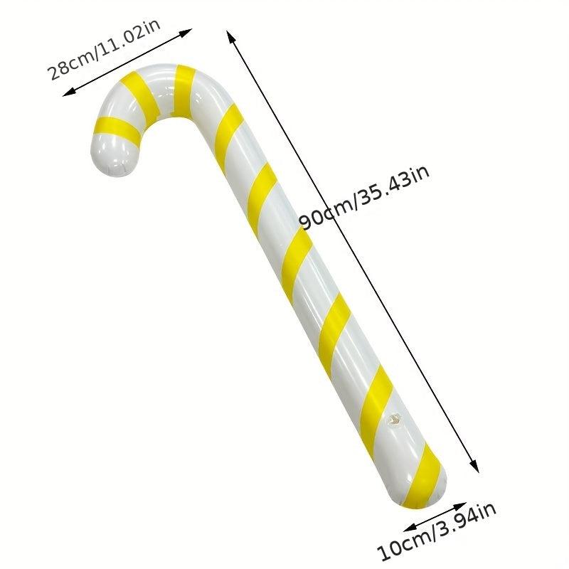 Giant Candy Cane Inflatable Christmas Decoration