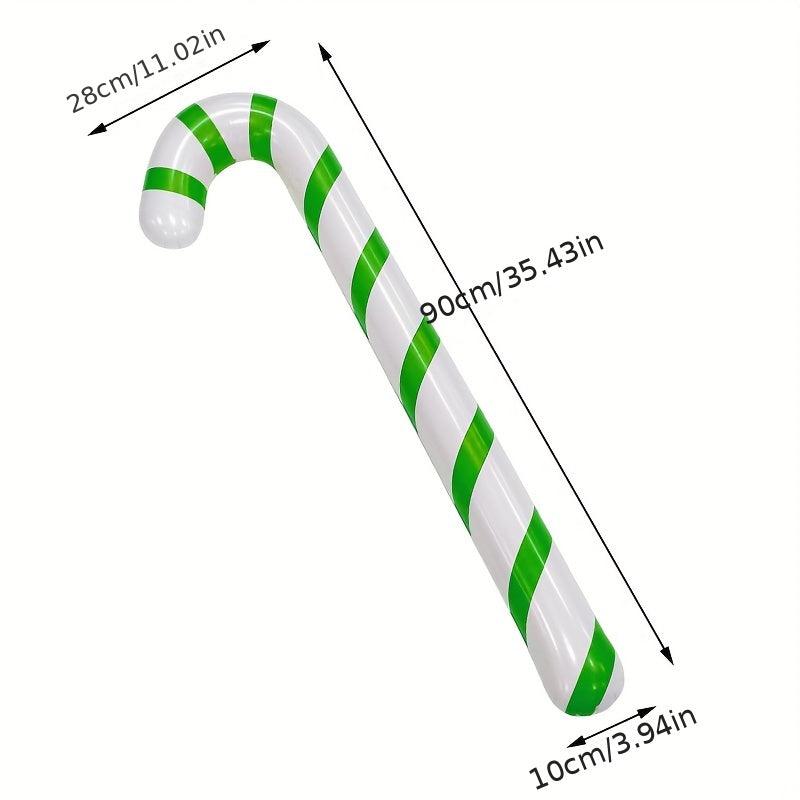 Giant Candy Cane Inflatable Christmas Decoration