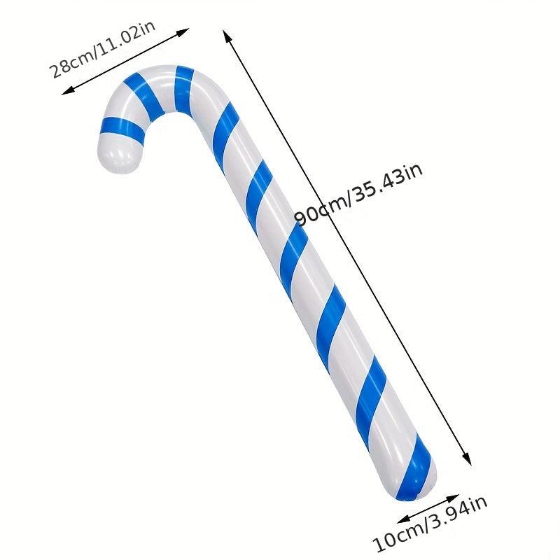 Giant Candy Cane Inflatable Christmas Decoration