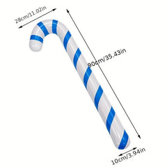 Giant Candy Cane Inflatable Christmas Decoration