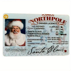 Santa Claus Virtual Sled Driving Christmas Game Props