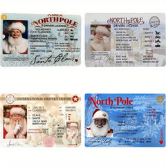 Santa Claus Virtual Sled Driving Christmas Game Props
